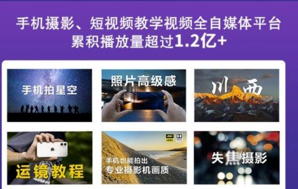 2022玩转手机影像全系课，零基础的小白也能进阶成为手机摄影专业人士-智领未来创业网