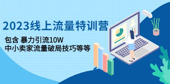 2023线上流量特训营：中小卖家流量破局技巧等等-智领未来创业网