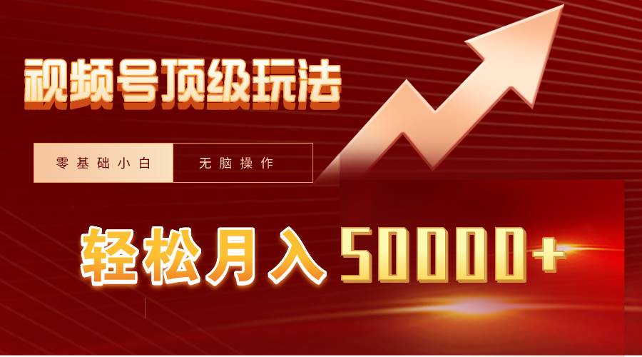 视频号短剧搬运狂怼玩法，零基础小白月入50000+-智领未来创业网