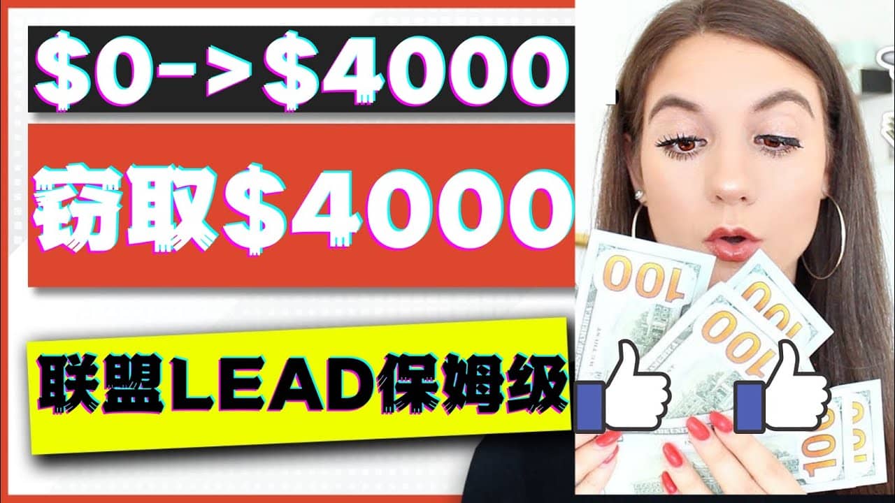 2023国外联盟项目实操保姆级教程：月入4000美元，适合初学者-智领未来创业网