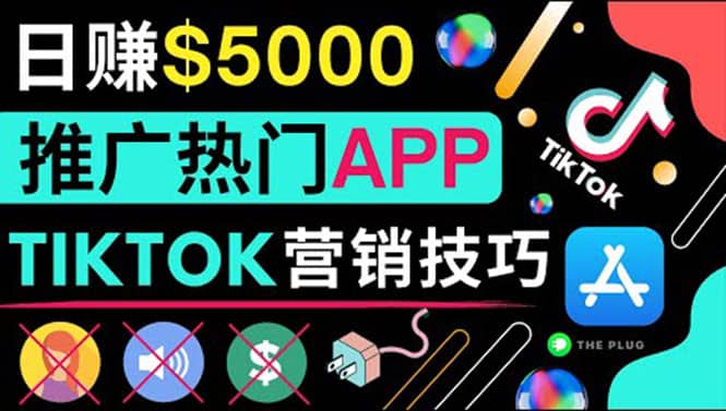 无需露脸，无需录音，无需投资，TIKTOK上传短视频，最高日入5000美元-智领未来创业网