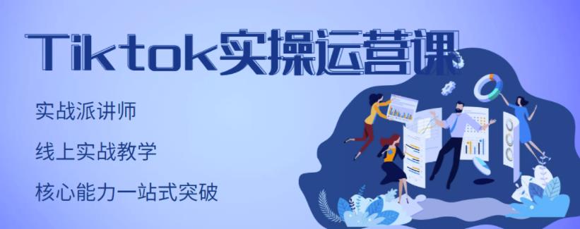 TikTok实操运营课，手把手账号实战，适合零基础Tiktok新人-智领未来创业网