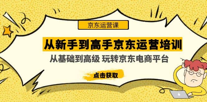 从新手到高手京东运营培训：从基础到高级 玩转京东电商平台(无水印)-智领未来创业网