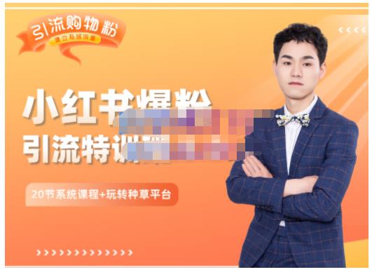 陆明明·小红书爆粉特训班5.0，助你轻松玩转小红书平台价值1380元-智领未来创业网