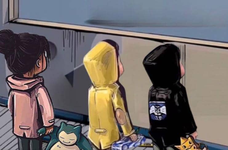 橱窗看车男孩汽车头像制作项目-智领未来创业网