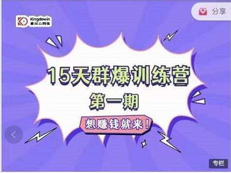金抖云Peter《15天群爆训练营》，破解抖音玄学，群爆心法，起号方式-智领未来创业网