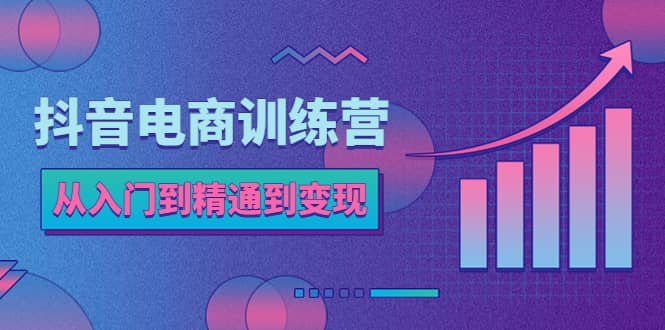 抖音电商训练营：从入门到精通，从账号定位到流量变现，抖店运营实操-智领未来创业网