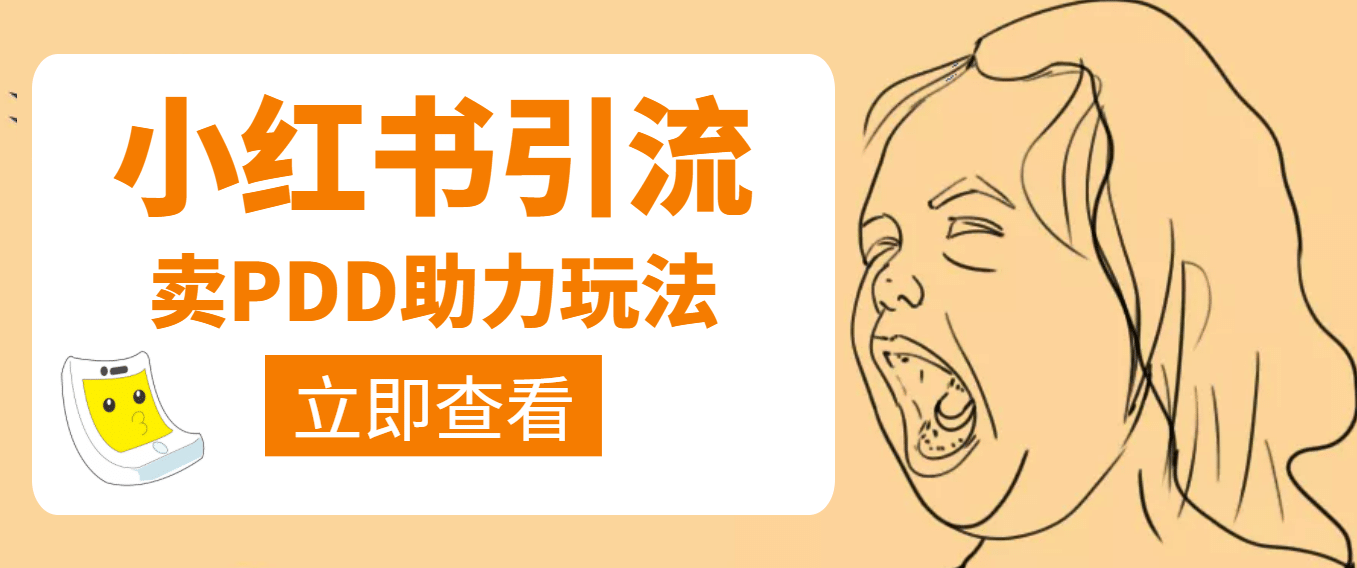 利用小红书卖拼多多助力-智领未来创业网