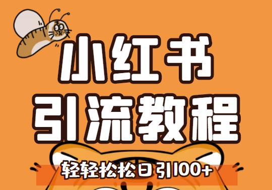 小红书运营引流全系列课程，每天引流100精准粉-智领未来创业网