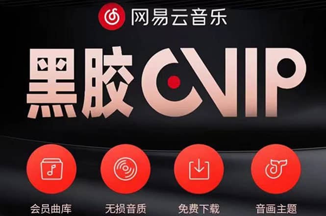 网易云撸黑胶年卡及变现方法，收益可无限放大-智领未来创业网