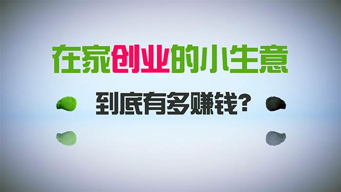 在家创业，日引300+创业粉，一年收入30万，闷声发财的小生意，比打工强-智领未来创业网