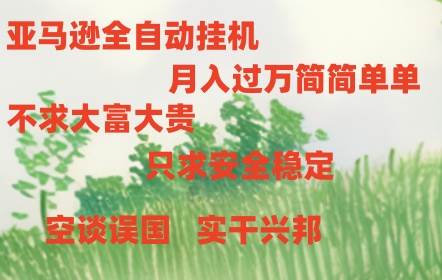 亚马逊全自动浏览挂机-智领未来创业网