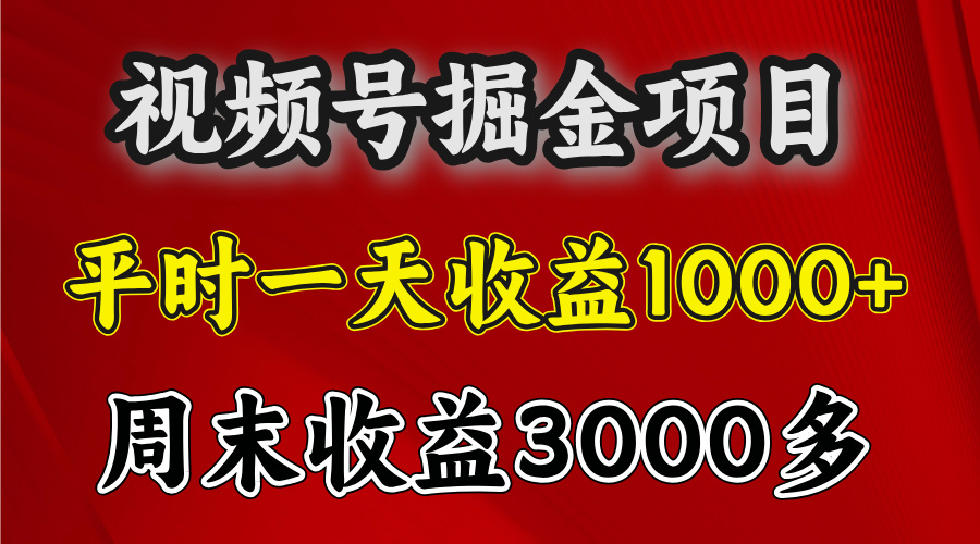 官方项目，一周一结算，平时收益一天1000左右，周六周日收益还高-智领未来创业网